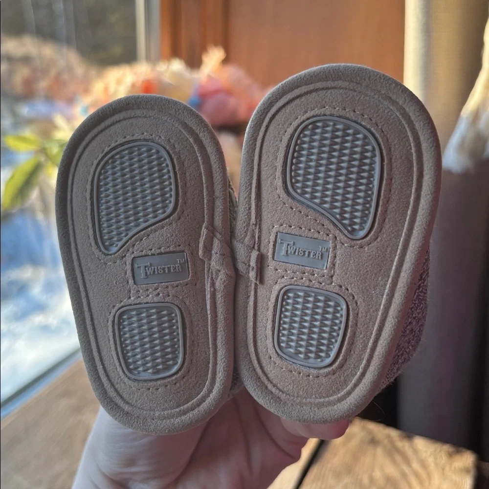 Twisted X Infant Slip-ons, Loafers, Moc Moccasin Shoes for Baby, Size 1 or 2